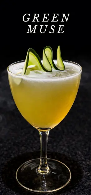 Green Muse cocktail